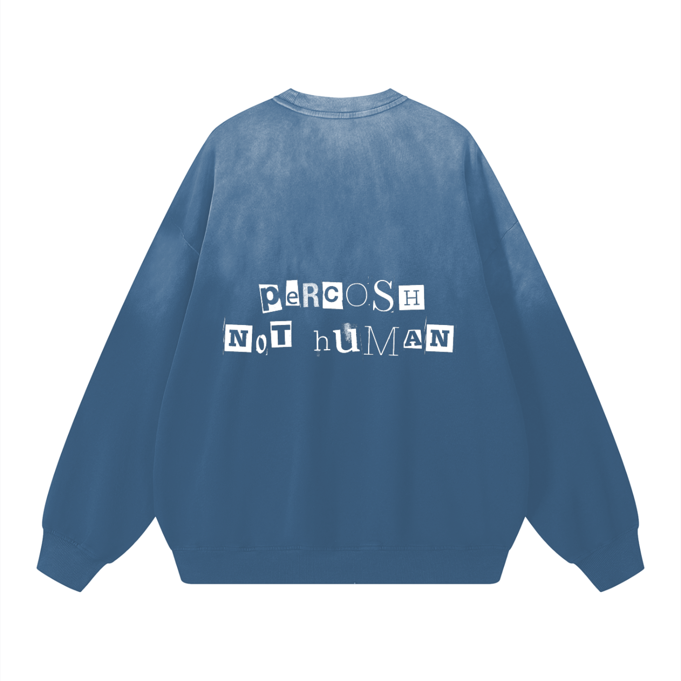 Sunfade Drop-Shoulder Cotton Sweatshirt