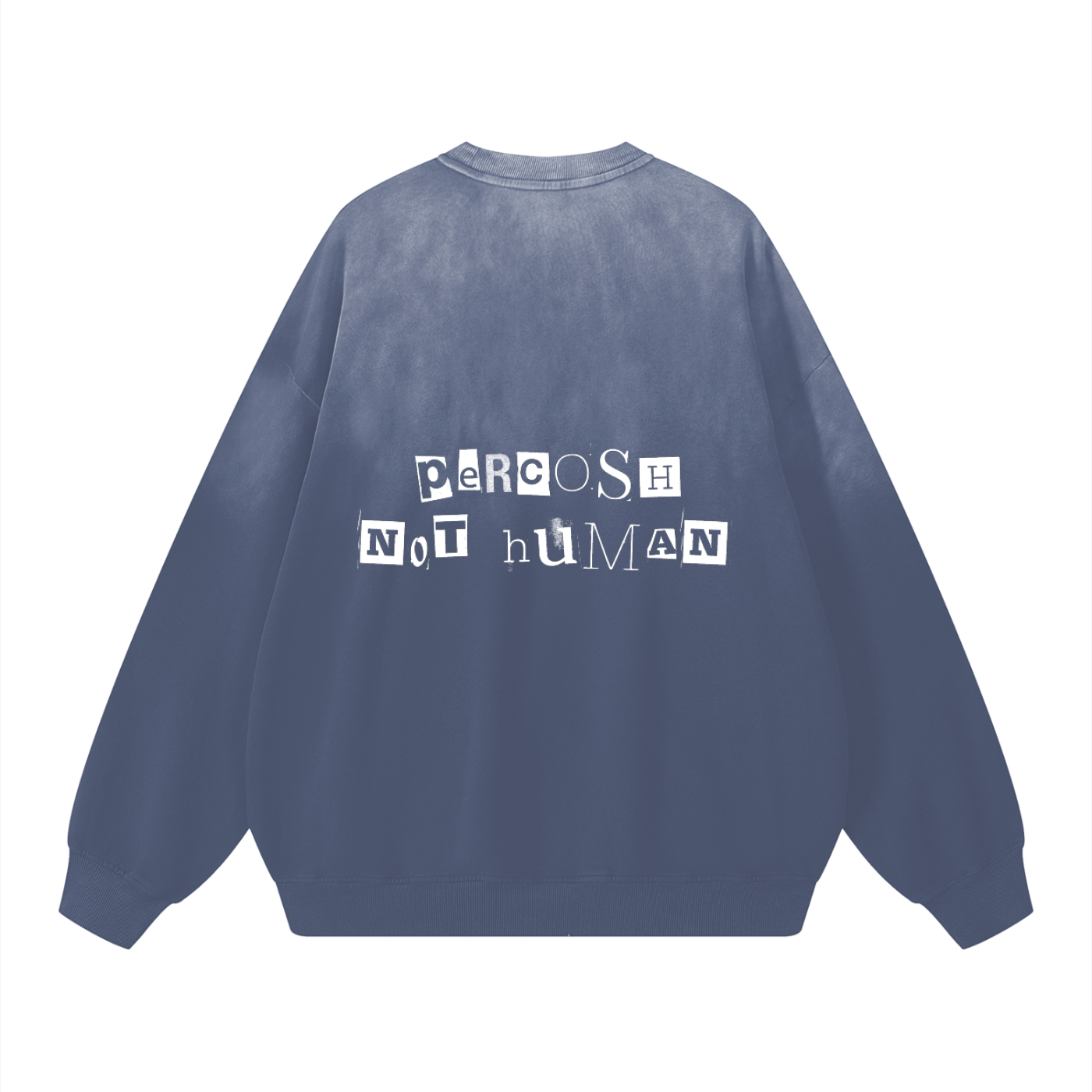 Sunfade Drop-Shoulder Cotton Sweatshirt