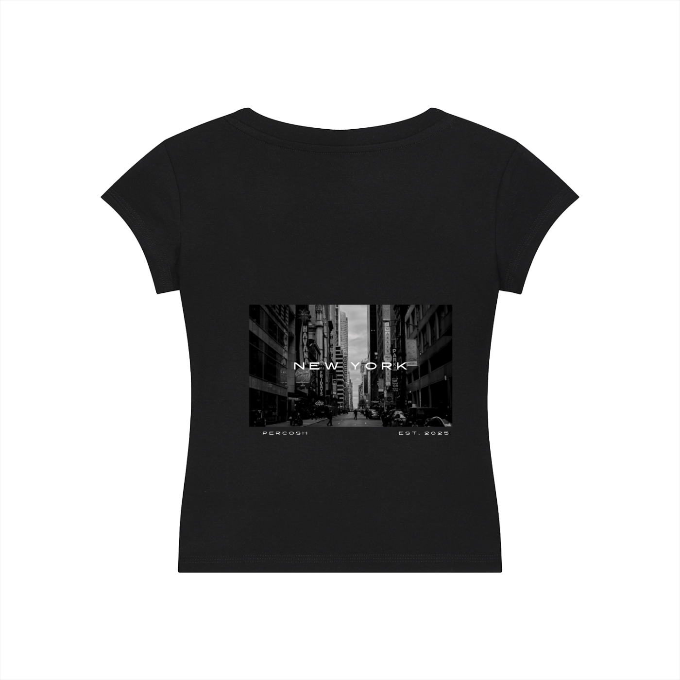 Essential V-Neck Bodycon T-Shirt