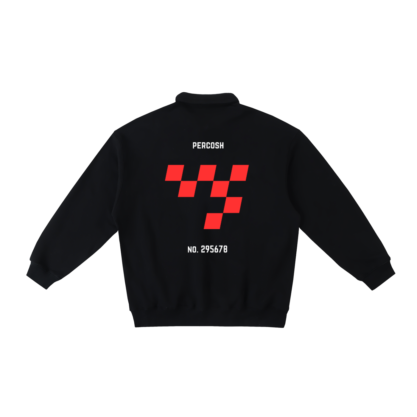 Heavyweight Polo-Collar Sweatshirt