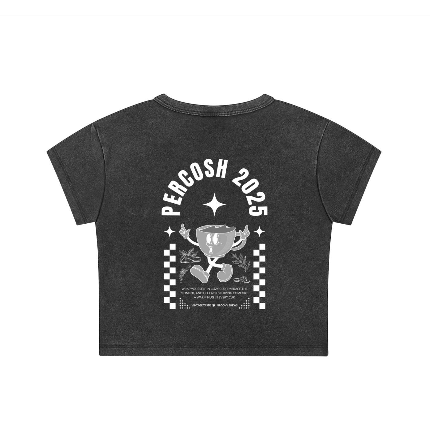 Snow Washed Crop Top