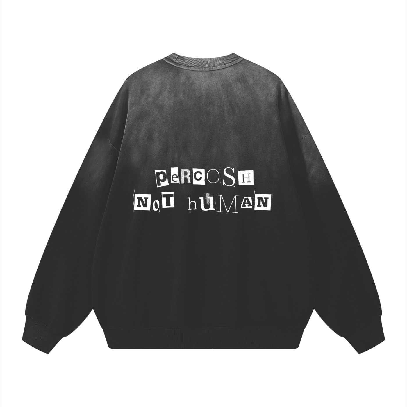 Sunfade Drop-Shoulder Cotton Sweatshirt